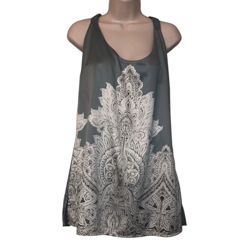 Soft Surroundings Floral Tank Womens Medium
